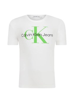 Calvin Klein Jeans T-shirt | Regular Fit ze sklepu Gomez Fashion Store w kategorii Bluzki dziewczęce - zdjęcie 184521837