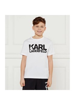 Karl Lagerfeld Kids T-shirt | Regular Fit ze sklepu Gomez Fashion Store w kategorii T-shirty chłopięce - zdjęcie 184521847
