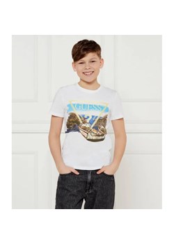 Guess T-shirt | Regular Fit ze sklepu Gomez Fashion Store w kategorii T-shirty chłopięce - zdjęcie 184521879