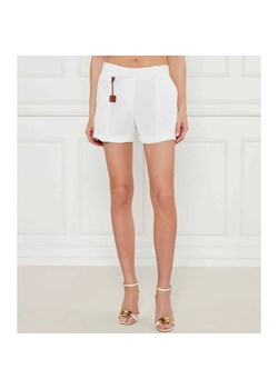 Elisabetta Franchi Szorty | Regular Fit | z dodatkiem lnu ze sklepu Gomez Fashion Store w kategorii Szorty - zdjęcie 184521888