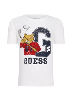 Guess T-shirt | Regular Fit ze sklepu Gomez Fashion Store w kategorii T-shirty chłopięce - zdjęcie 184521907