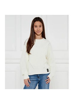 Patrizia Pepe Sweter | Regular Fit | z dodatkiem wełny ze sklepu Gomez Fashion Store w kategorii Swetry dziewczęce - zdjęcie 184521927