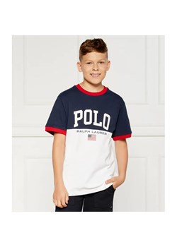 POLO RALPH LAUREN T-shirt | Regular Fit ze sklepu Gomez Fashion Store w kategorii T-shirty chłopięce - zdjęcie 184521945