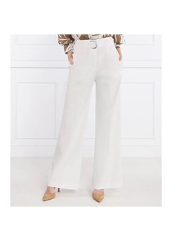 BOSS BLACK Lniane spodnie Tasena | Comfort fit ze sklepu Gomez Fashion Store w kategorii Spodnie damskie - zdjęcie 184522006