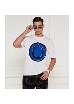 Hugo Blue T-shirt Nimper 50525333 | Regular Fit ze sklepu Gomez Fashion Store w kategorii T-shirty męskie - zdjęcie 184522049