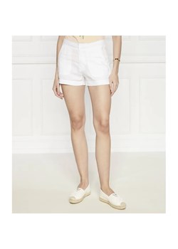GUESS Lniane szorty | Regular Fit ze sklepu Gomez Fashion Store w kategorii Szorty - zdjęcie 184522059