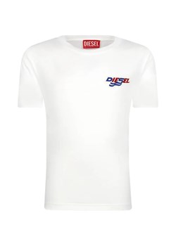 Diesel T-shirt | Regular Fit ze sklepu Gomez Fashion Store w kategorii T-shirty chłopięce - zdjęcie 184522068