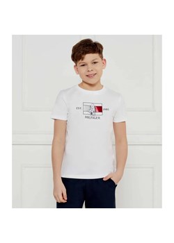 Tommy Hilfiger T-shirt | Regular Fit ze sklepu Gomez Fashion Store w kategorii T-shirty chłopięce - zdjęcie 184522077