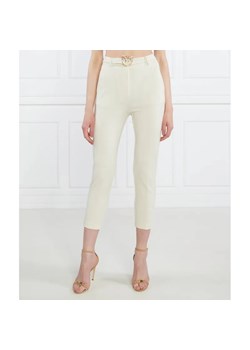 Pinko Spodnie z paskiem POTENZA | Cropped Fit ze sklepu Gomez Fashion Store w kategorii Spodnie damskie - zdjęcie 184522125
