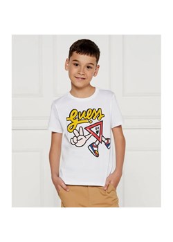 Guess T-shirt | Regular Fit ze sklepu Gomez Fashion Store w kategorii Bluzki dziewczęce - zdjęcie 184522148