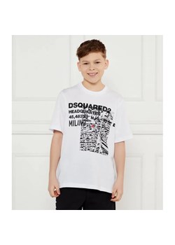 Dsquared2 T-shirt | Loose fit ze sklepu Gomez Fashion Store w kategorii Bluzki dziewczęce - zdjęcie 184522337