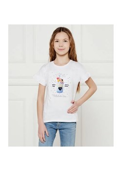 Guess T-shirt | Regular Fit ze sklepu Gomez Fashion Store w kategorii Bluzki dziewczęce - zdjęcie 184522339