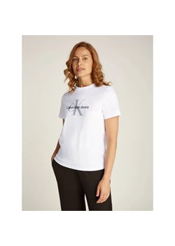 Calvin Klein Jeans T-shirt | Regular Fit ze sklepu Gomez Fashion Store w kategorii Bluzki damskie - zdjęcie 184522356