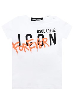 Dsquared2 T-shirt | Regular Fit ze sklepu Gomez Fashion Store w kategorii Bluzki dziewczęce - zdjęcie 184522449