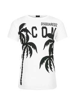 Dsquared2 T-shirt | Regular Fit ze sklepu Gomez Fashion Store w kategorii Bluzki dziewczęce - zdjęcie 184522518