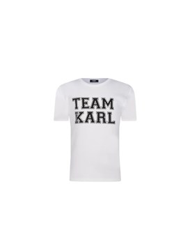 Karl Lagerfeld Kids T-shirt | Regular Fit ze sklepu Gomez Fashion Store w kategorii T-shirty chłopięce - zdjęcie 184522625