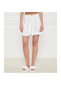 LAUREN RALPH LAUREN Lniane szorty | Regular Fit | high waist ze sklepu Gomez Fashion Store w kategorii Szorty - zdjęcie 184522628