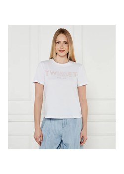 TWINSET T-shirt | Regular Fit ze sklepu Gomez Fashion Store w kategorii Bluzki damskie - zdjęcie 184522636
