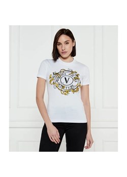 Versace Jeans Couture T-shirt | Regular Fit ze sklepu Gomez Fashion Store w kategorii Bluzki damskie - zdjęcie 184522705