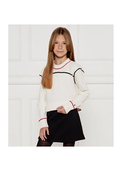 Tommy Hilfiger Sweter GLOBAL | Regular Fit ze sklepu Gomez Fashion Store w kategorii Swetry dziewczęce - zdjęcie 184522709