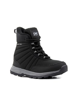 Ciepłe śniegowce damskie DK Soft Shell 1027, czarne ze sklepu ulubioneobuwie w kategorii Śniegowce damskie - zdjęcie 184523497