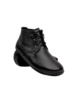 Barefoot botki minimalistyczne damskie czarne Helios Komfort 501P ze sklepu ulubioneobuwie w kategorii Botki - zdjęcie 184524438