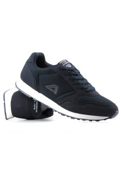 Sneakersy męskie sznurowane - AMERICAN CLUB WT135/23, granatowe ze sklepu ulubioneobuwie w kategorii Buty sportowe męskie - zdjęcie 184524627