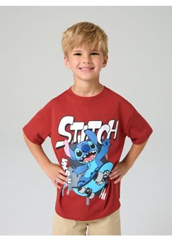 Sinsay - Koszulka Stitch - bordowy ze sklepu Sinsay w kategorii T-shirty chłopięce - zdjęcie 184525448