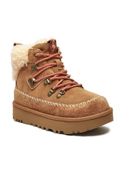 UGG Skórzane śniegowce CLASSIC ALPINE ze sklepu Gomez Fashion Store w kategorii Śniegowce damskie - zdjęcie 184526048