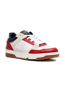 Tommy Hilfiger Skórzane sneakersy BASKET ze sklepu Gomez Fashion Store w kategorii Buty sportowe męskie - zdjęcie 184526199