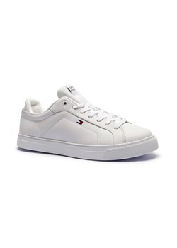 Tommy Hilfiger Skórzane sneakersy ICON COURT LTH FLAG ESS ze sklepu Gomez Fashion Store w kategorii Buty sportowe męskie - zdjęcie 184526215