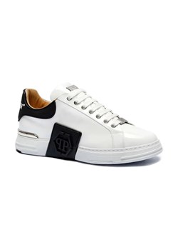 Philipp Plein Skórzane sneakersy Hexagon ze sklepu Gomez Fashion Store w kategorii Buty sportowe męskie - zdjęcie 184526238