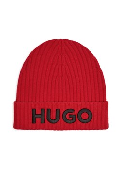 HUGO Wełniana czapka X565-7 ze sklepu Gomez Fashion Store w kategorii Czapki zimowe męskie - zdjęcie 184526288