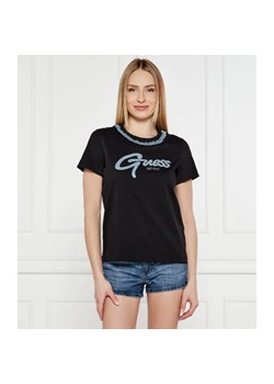 GUESS T-shirt CHAIN | Regular Fit ze sklepu Gomez Fashion Store w kategorii Bluzki damskie - zdjęcie 184526515