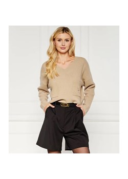 Tommy Hilfiger Wełniany sweter | Relaxed fit ze sklepu Gomez Fashion Store w kategorii Swetry damskie - zdjęcie 184526537