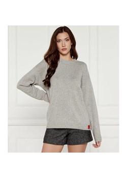 MAX&Co. Wełniany sweter MAURA | Relaxed fit | z dodatkiem kaszmiru ze sklepu Gomez Fashion Store w kategorii Swetry damskie - zdjęcie 184526575
