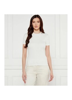 Calvin Klein T-shirt | Slim Fit ze sklepu Gomez Fashion Store w kategorii Bluzki damskie - zdjęcie 184526605