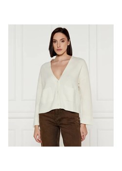 Liu Jo Wełniany kardigan | Regular Fit ze sklepu Gomez Fashion Store w kategorii Swetry damskie - zdjęcie 184526636