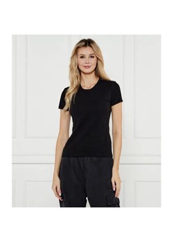 EA7 T-shirt | Slim Fit ze sklepu Gomez Fashion Store w kategorii Bluzki damskie - zdjęcie 184526649