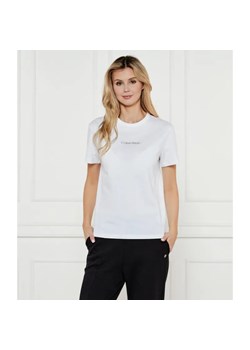 Calvin Klein T-shirt | Regular Fit ze sklepu Gomez Fashion Store w kategorii Bluzki damskie - zdjęcie 184526676