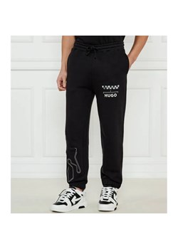 HUGO Spodnie dresowe Dant | Regular Fit ze sklepu Gomez Fashion Store w kategorii Spodnie męskie - zdjęcie 184531309