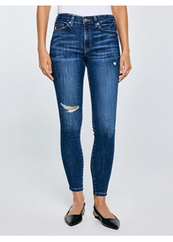 Jeansy damskie push up z wysokim stanem niebieskie Melinda High Waist 521 ze sklepu Big Star w kategorii Jeansy damskie - zdjęcie 184531695