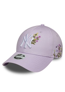 Czapka z daszkiem New Era 9FORTY Floral Icon New York Yankees 60667486 Fioletowy ze sklepu eobuwie.pl w kategorii Czapki z daszkiem damskie - zdjęcie 184532209