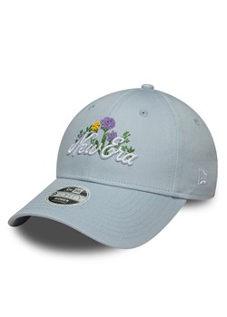Czapka z daszkiem New Era Beaded 9FORTY 60667659 Błękitny ze sklepu eobuwie.pl w kategorii Czapki z daszkiem damskie - zdjęcie 184532228