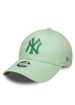 Czapka z daszkiem New Era New York Yankees Metallic 9FORTY 60667382 Zielony ze sklepu eobuwie.pl w kategorii Czapki z daszkiem damskie - zdjęcie 184532229