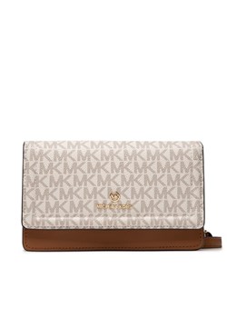Torebka MICHAEL Michael Kors Jest Set Charm 32S1GT9C2B Beżowy ze sklepu eobuwie.pl w kategorii Listonoszki - zdjęcie 184532257