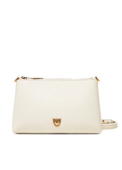 Torebka PINKO Flat Horizontal Mini PE 25 PCPL 104277 A0F1 Biały ze sklepu eobuwie.pl w kategorii Listonoszki - zdjęcie 184532265