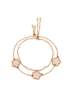 Aldo Zestaw 2 bransoletek LUCKYFLOWER  13995038 Złoty ze sklepu MODIVO w kategorii Bransoletki - zdjęcie 184532975