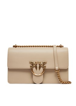 Pinko Torebka Love One Classic Dc AI 24-25 PLTT 100941 A0F1 Beżowy ze sklepu MODIVO w kategorii Kopertówki - zdjęcie 184532977