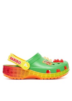 Crocs Klapki Classic Haribo 211145 Zielony ze sklepu MODIVO w kategorii Klapki dziecięce - zdjęcie 184532996